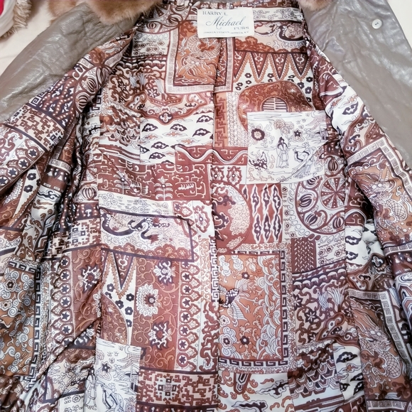 Vintage Leather Mink Fur COAT Furs Jacket. - Picture 7 of 8